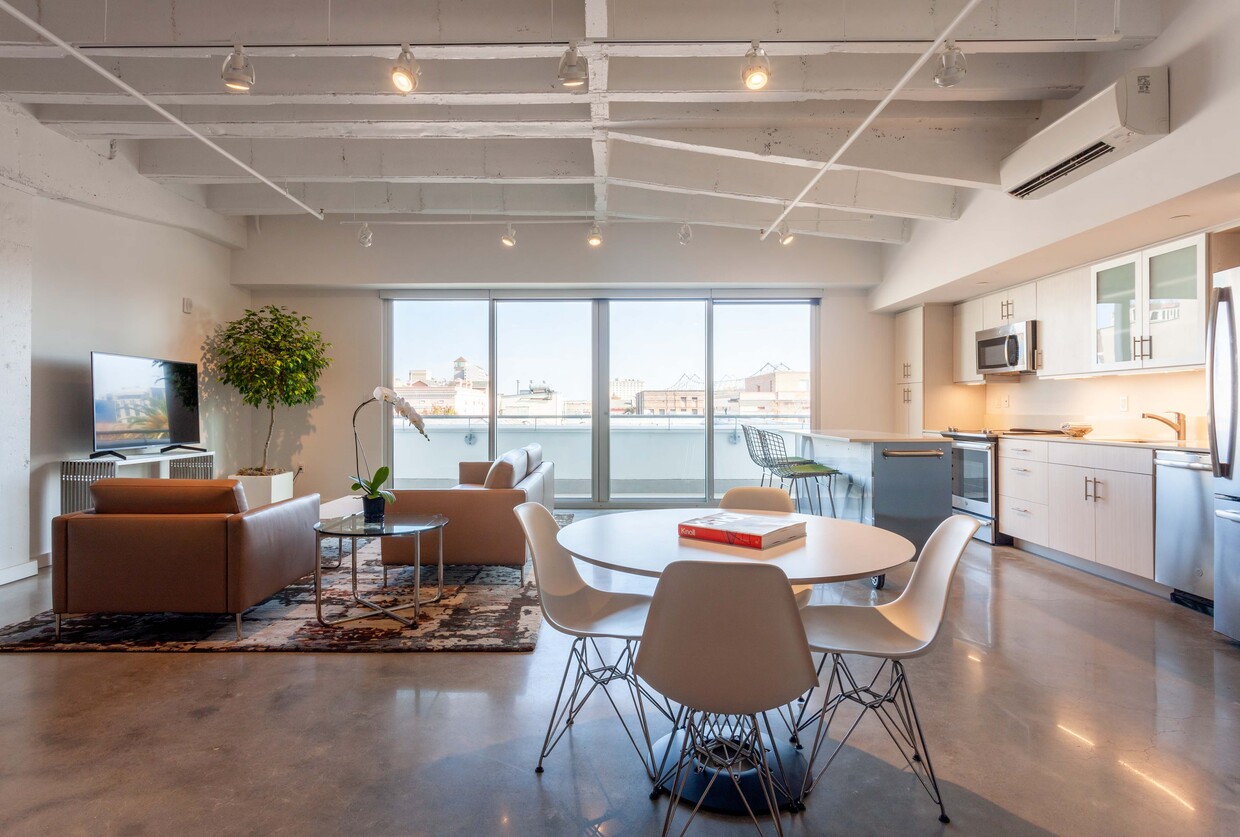 Living Room Kitchen - The Garage - Multi-Family