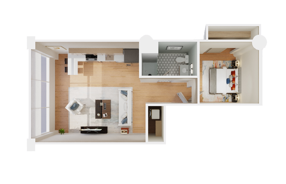 Innovation Landing – 1 Bed 1 Bath G