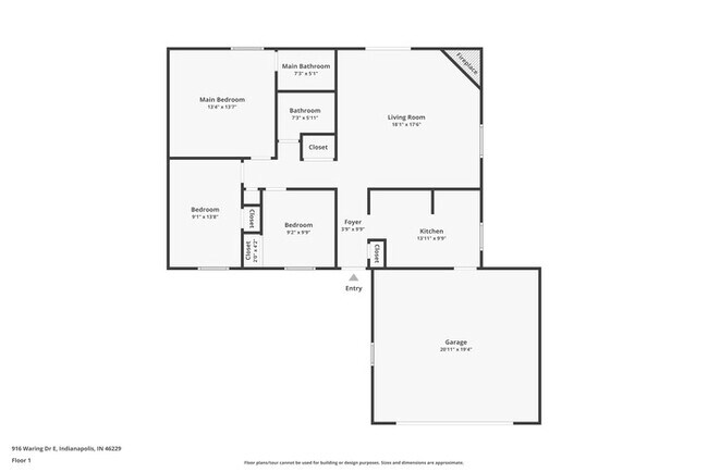 Foto del edificio - Cute 3 Bedroom in Indianapolis