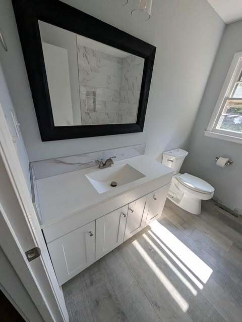 Bathroom - Vanity & Toilet - 110 McKinney Rd