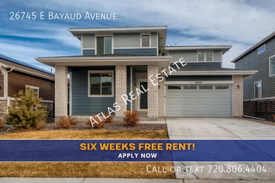 6 WEEKS FREE RENT IF MOVED IN BY 1/31/2023... House Rental in Aurora