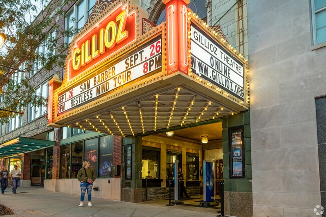 Springfields Gillioz Theater is a historical site with big name shows throughout the year.