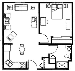 1HAB/1BA - Angel Ridge