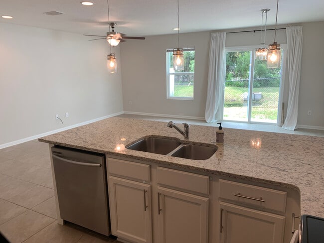 Open Kitchen to Living and Dining Room - 2808 Shangri La Dr
