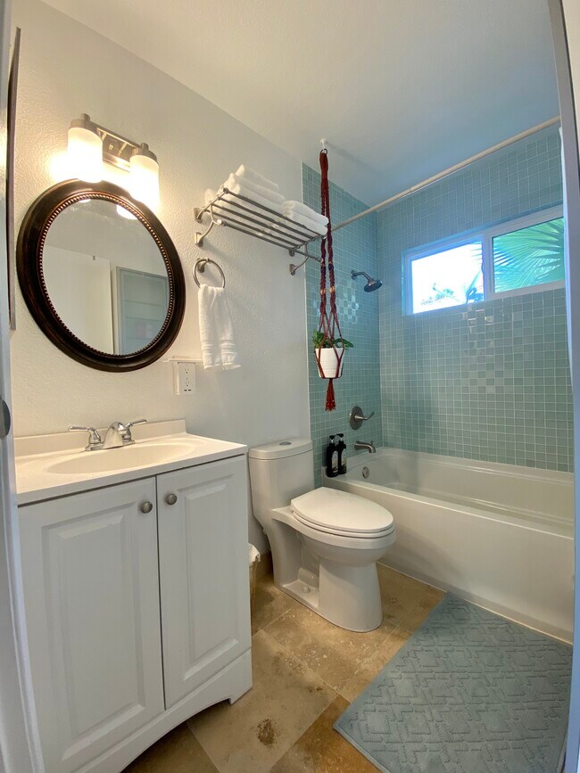 Bathroom - newly remodeled - 4209 Robertson Ave