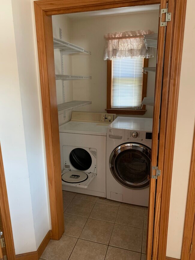 In unit Laundry Closet - 12 Bailey St