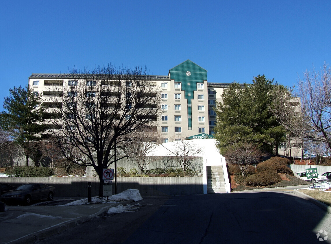 View from the southeast - Greencroft Condominiums