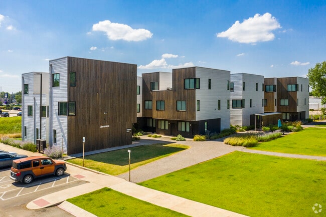 South East side of buildings - The Heights Apartments
