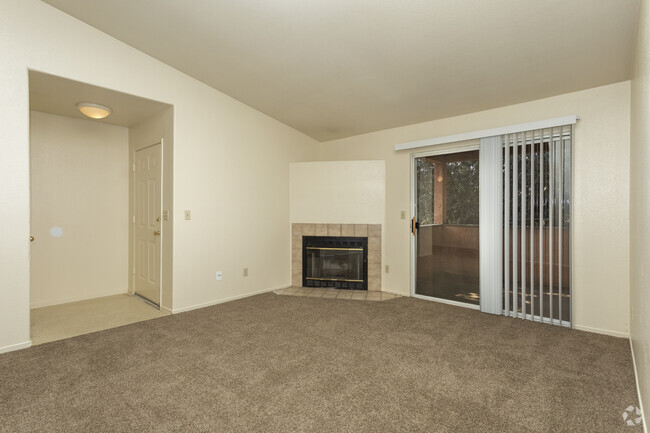 1BD, 1BA - Living Room - The Mirage