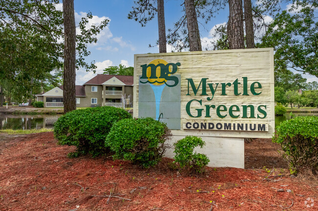 Sign view. - Myrtle Greens Condominiums