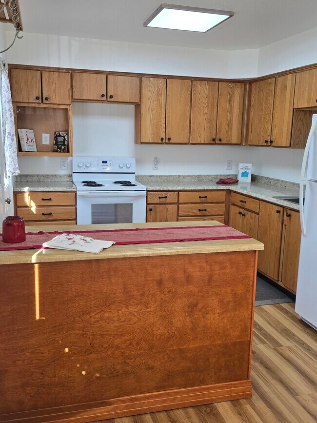 Cocina bonita, mucho espacio de almacenamiento, agarraderas, cajones extraíbles en los armarios - 12103 Viewpoint Dr