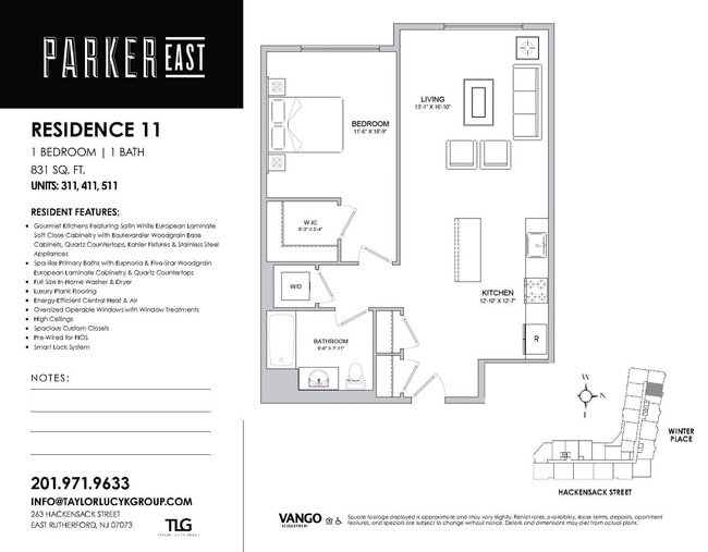 Interior Photo - Parker East