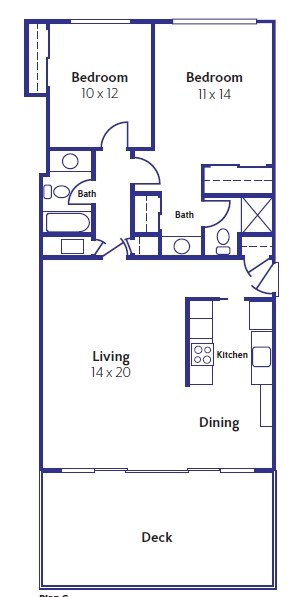 2BR/2BA - Country Sharon