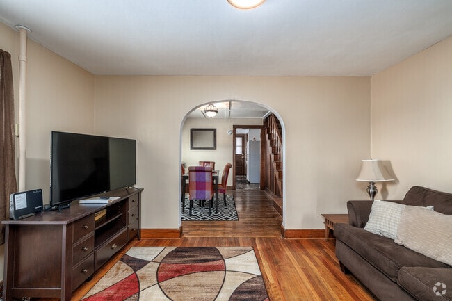 3BR, 1.5BA - 1,400SF - Living Room - 113 Clark St