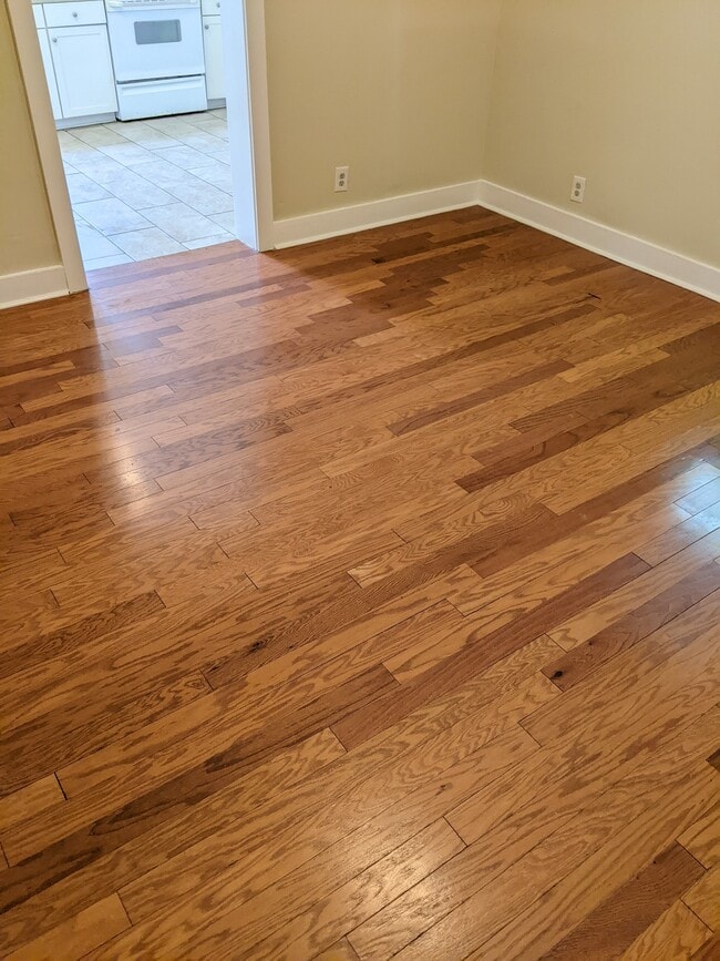 Real wood floors in bedroom and giant walk-in closet - 312 Bowen St