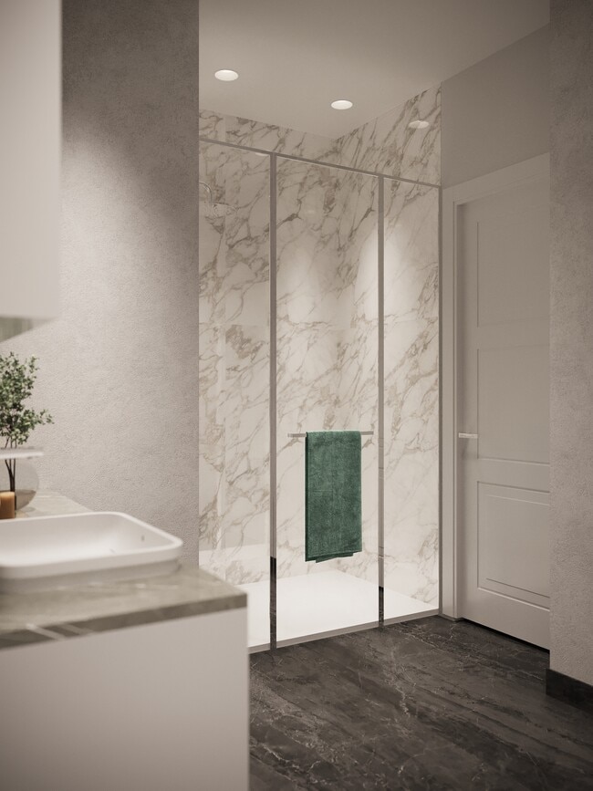 Primary Bathroom - The Villas on Eastview