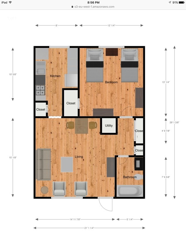 Floorplan - 302 S 11th St