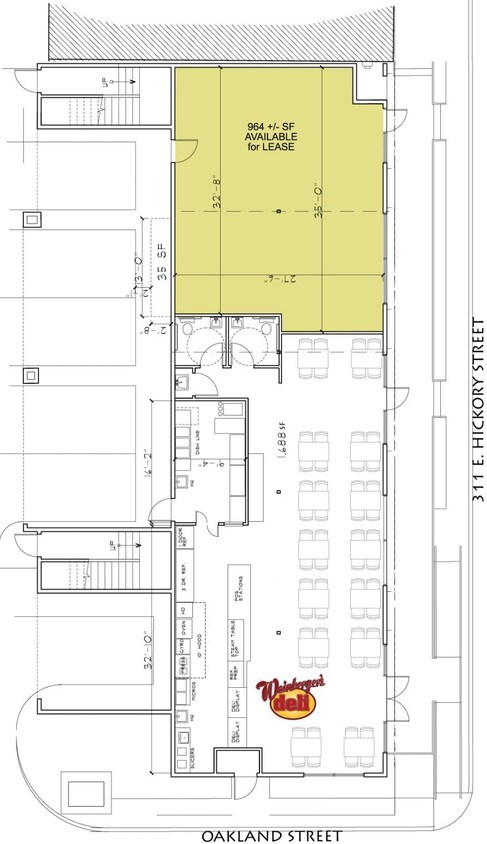 Floor Plan - Hickory Lofts