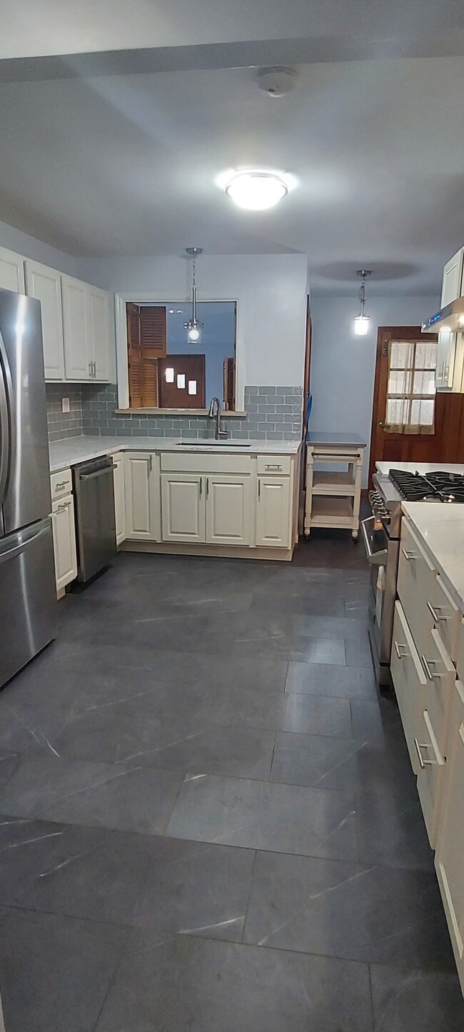 Kitchen with all stainless appliances - 505 S Ridgeway Ave