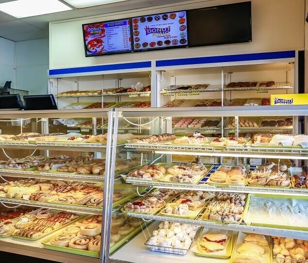 The Donut King is a local favorite