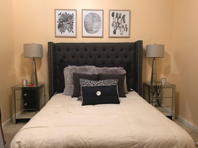 Furnished bed #1 - 1620 S Michigan Ave