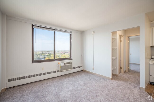 1 habitación, 1 baño, 405 pies cuadrados, sala de estar - Loring Park Flats - 330 Oak Grove