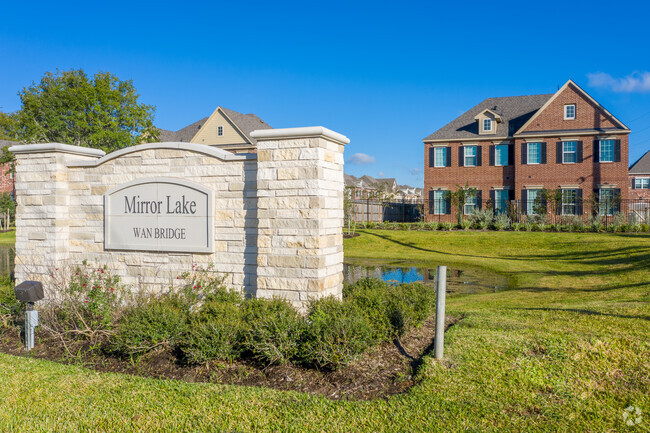 Monument Sign - Mirror Lake Townhomes