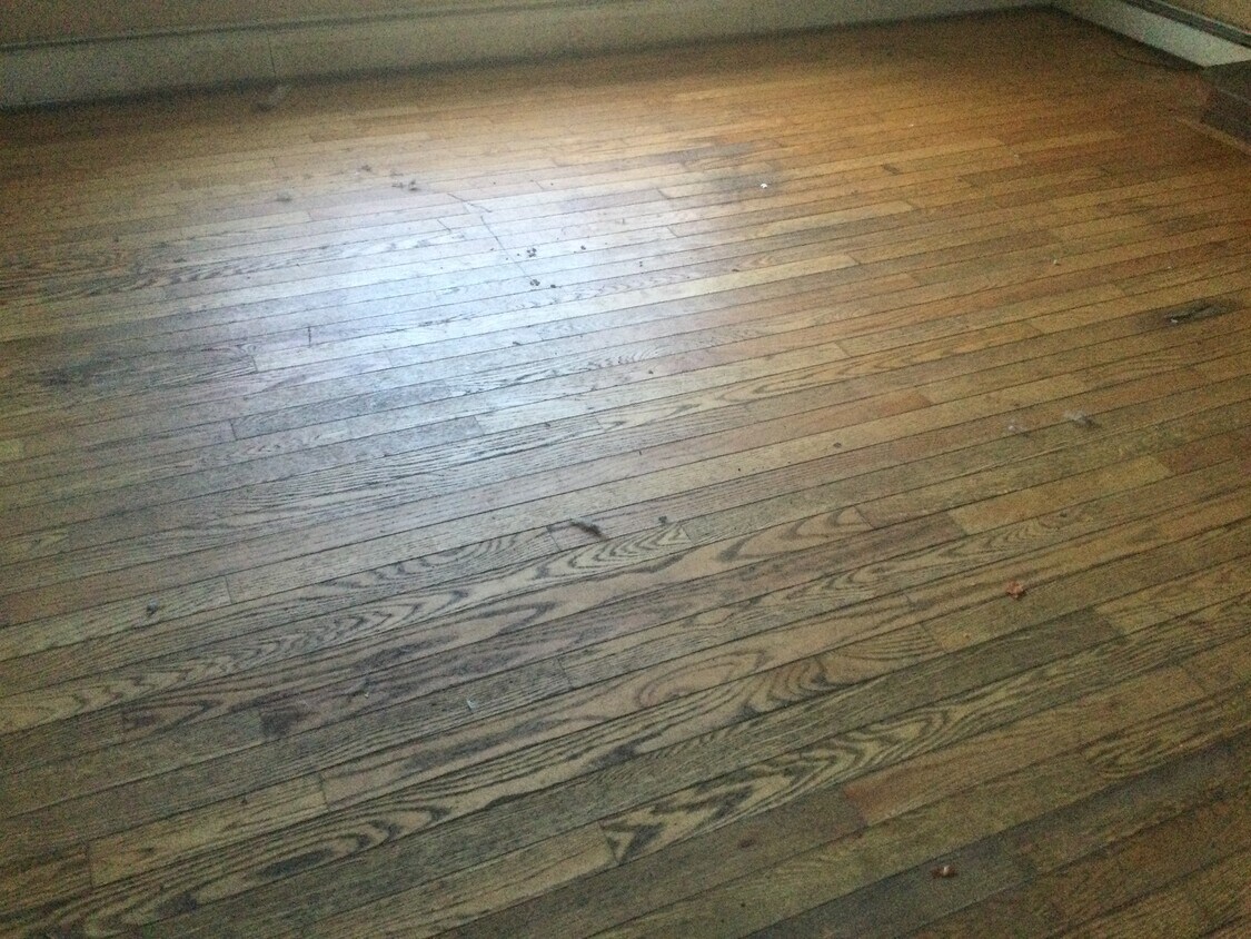 live room floors done - 35 Custer St