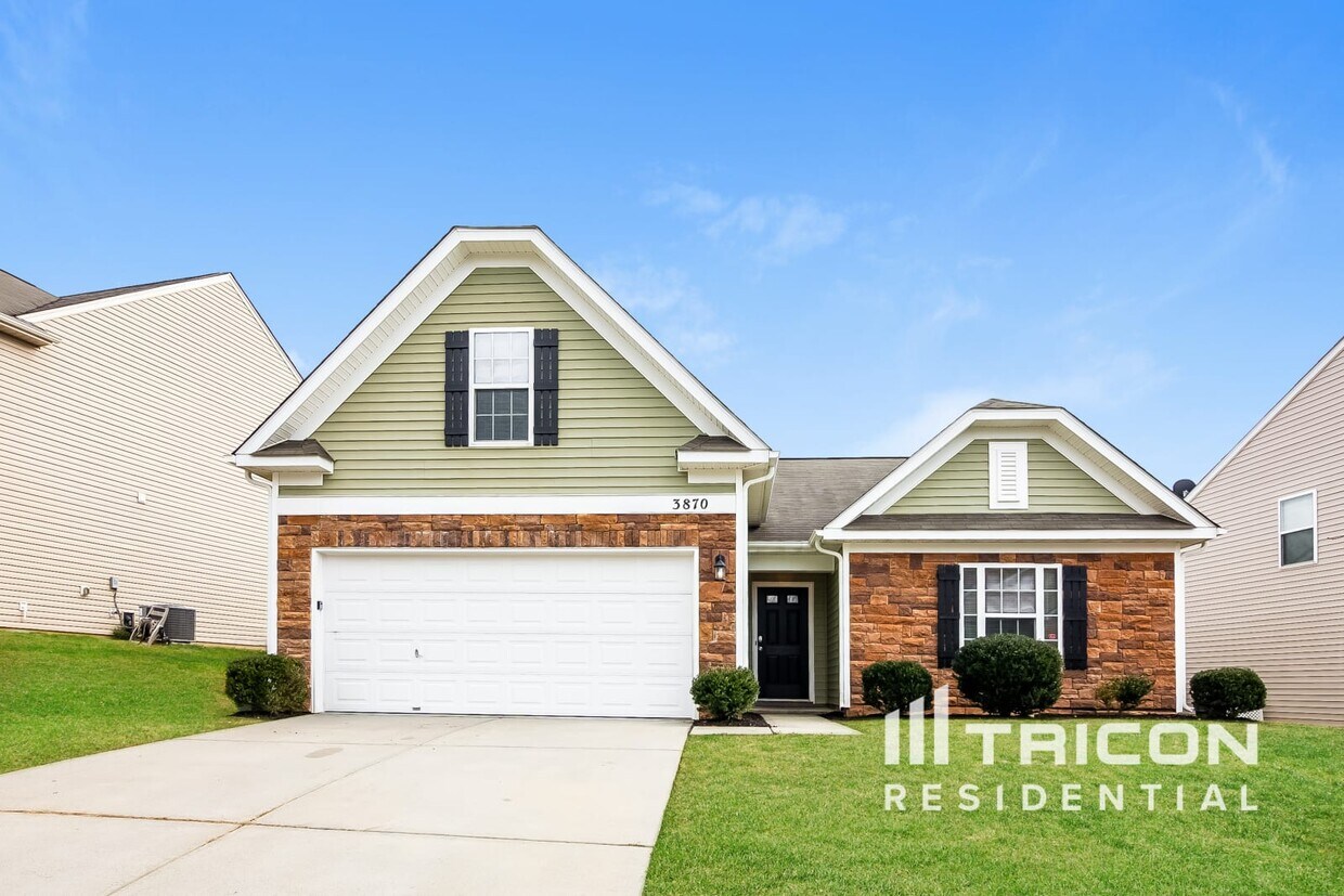 3870 Broadview Lane Gastonia NC House Rental in Gastonia, NC