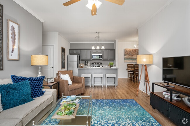 2HAB, 2BA - 1260 ft² - Sala de estar - The Morgan