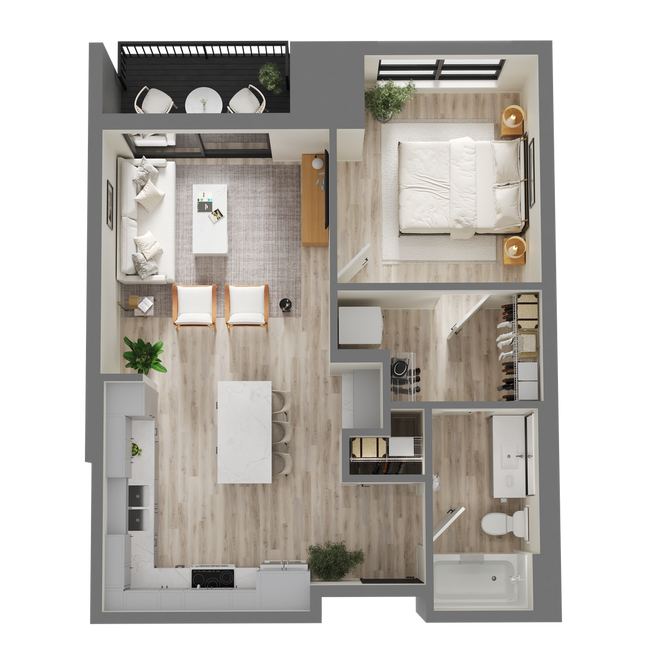 Interior Photo - B7 Flats