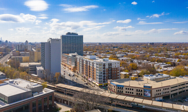 Aerial Photo - The Morgan at Loyola Station