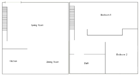 2HAB/1BA - The Willows