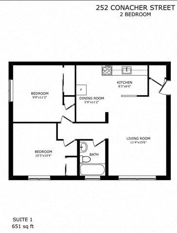 Plan d'étage - Riverstone Place