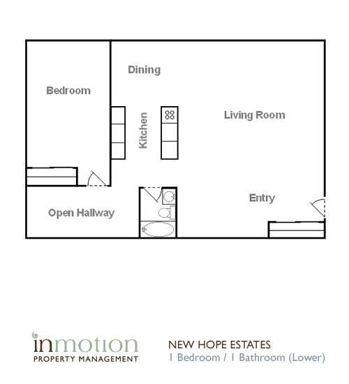 1br/1ba - New Hope Estates