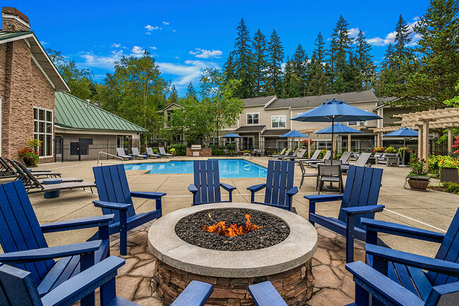 Outdoor firepit - The Lodge at Redmond Ridge