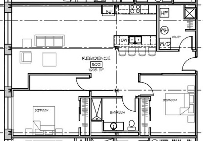 Foto del interior - Oak Knitting Mill Apartments – Franklin Sq...