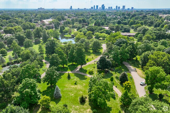 Franklin Park is a sprawling green space.
