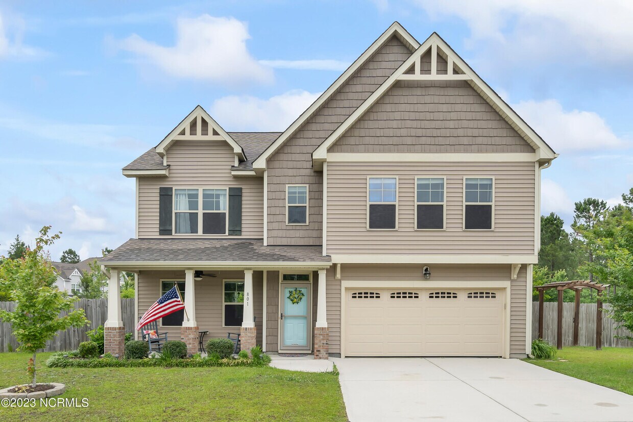 801 Iroquois Ct, Holly Ridge, NC 28445 House Rental in Holly Ridge