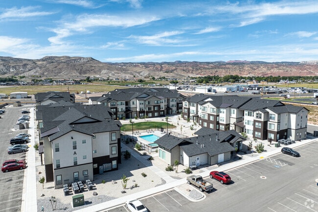 Aerial - Sandstone Hills