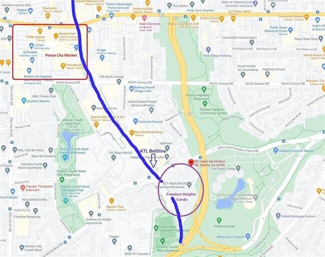 Foto del edificio - 821 Ralph McGill Blvd NE