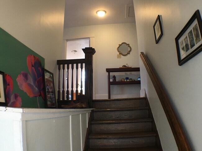 Looking up from stair landing (UNFURNISHED) - 1408 6th Ave