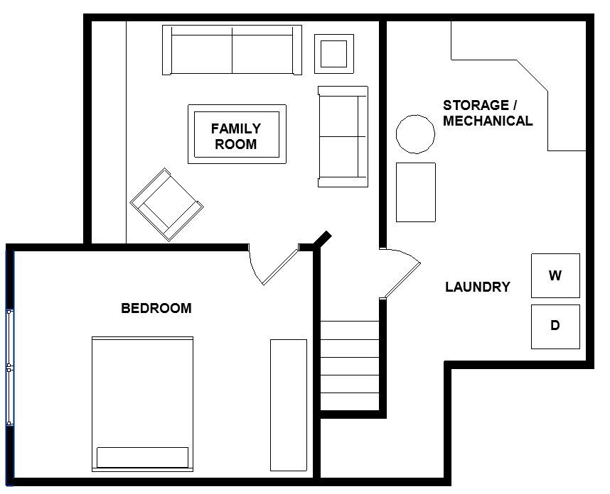 Basement Level - 135 Apple Way