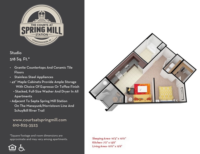 518 - Courts at Spring Mill Station