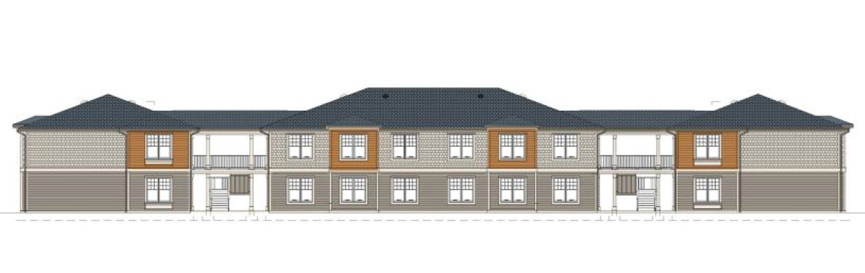 Building Rendering - The Grove at Perry