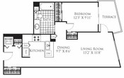 1 Bedroom FP 19