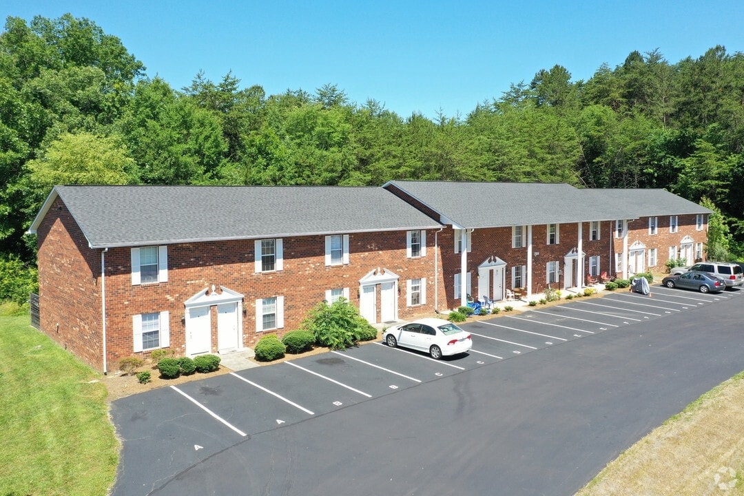 Resident Parking/Building Exterior - Morgan Place Apartments