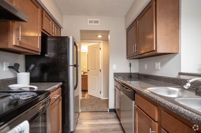 1BR, 1BA - 676 SF - La sala de estar - Bent Tree Apartments