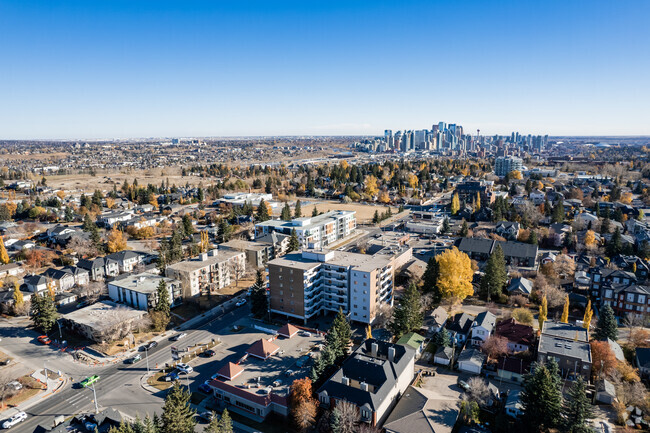 Aerial Photo - The Wellington Apartments