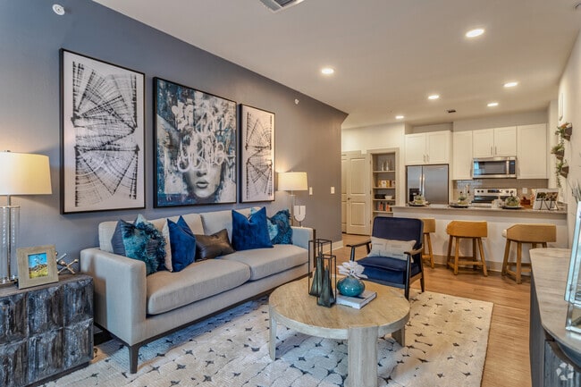 1BR,1BA - 723 SF 1A - Living Area - Century Landing